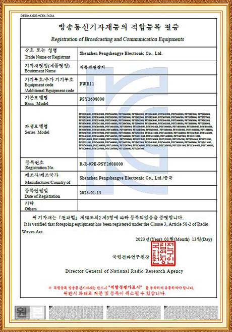Certificate Of Honor