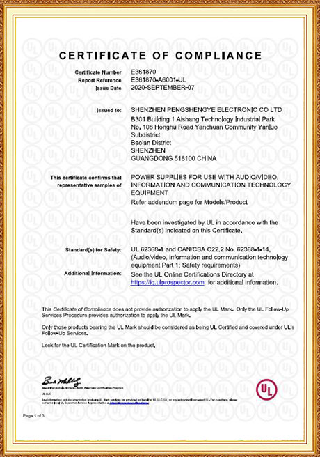 Certificate Of Honor