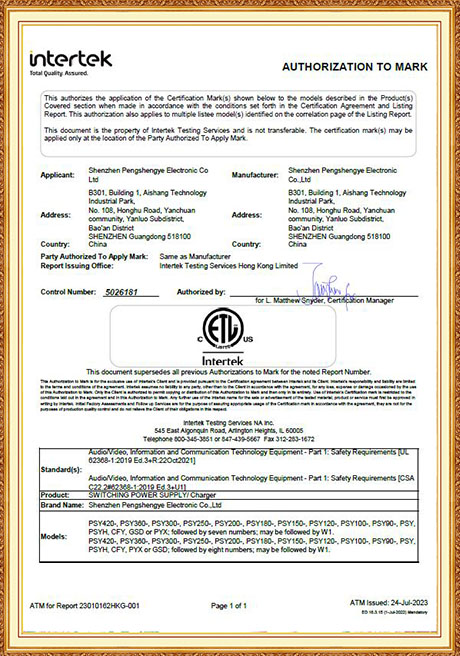 Certificate Of Honor